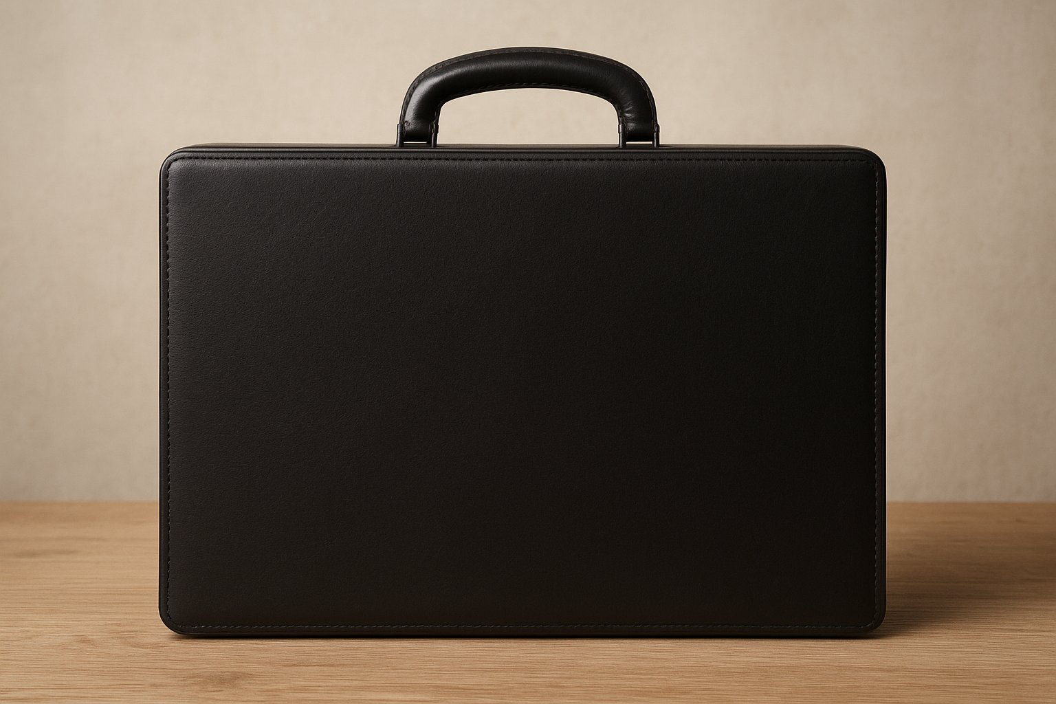attaché-case sans fermeture