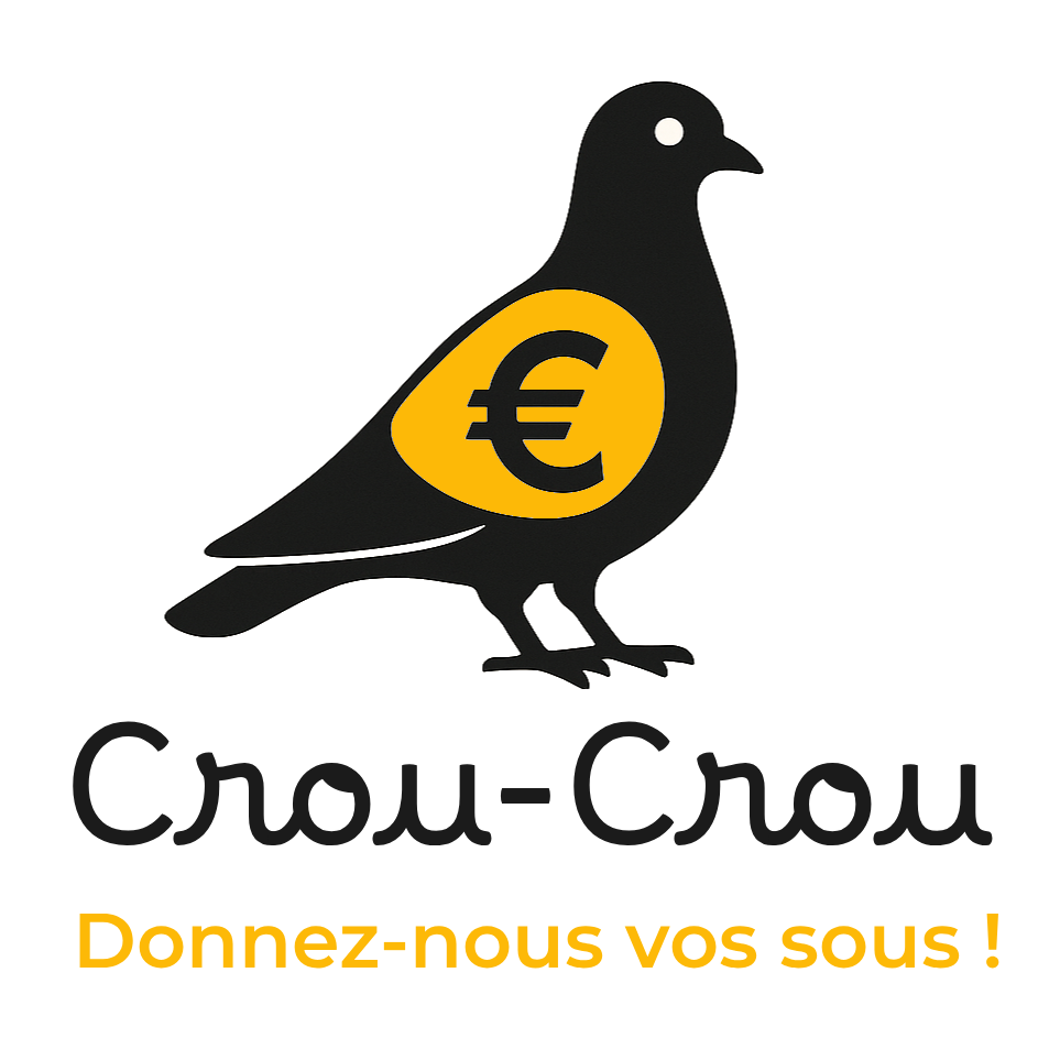 logo Crou-Crou version orange fond transparent